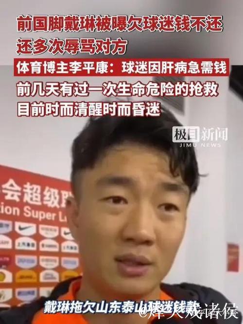 曝前国脚戴琳欠球迷钱不还博主发声:戴琳不知去向,借了很多人钱 曝前国脚戴琳欠球迷钱不还博主发声:戴琳不知去向,借了很多人钱